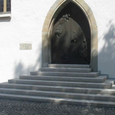 Riedlinger Natursteinwerk - Außentreppe 7