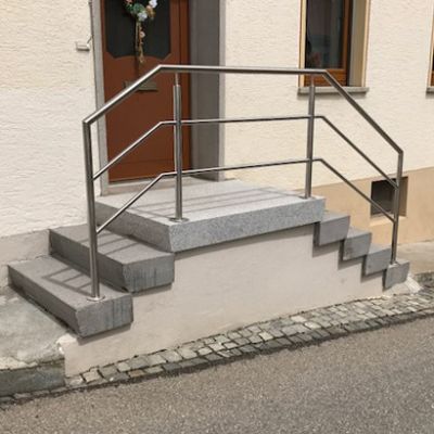 Riedlinger Natursteinwerk - Außentreppe 9