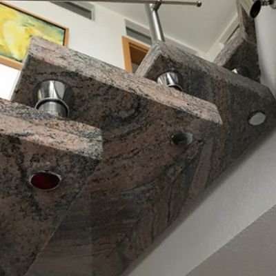 Riedlinger Natursteinwerk Freitragende Innentreppe 3